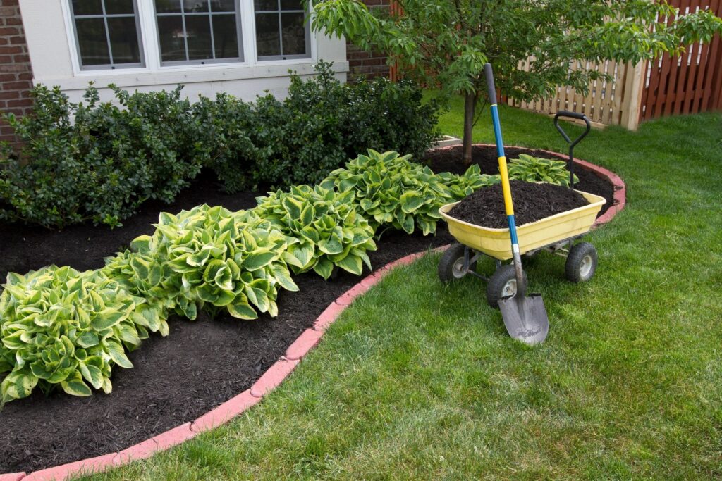 Garden mulching options